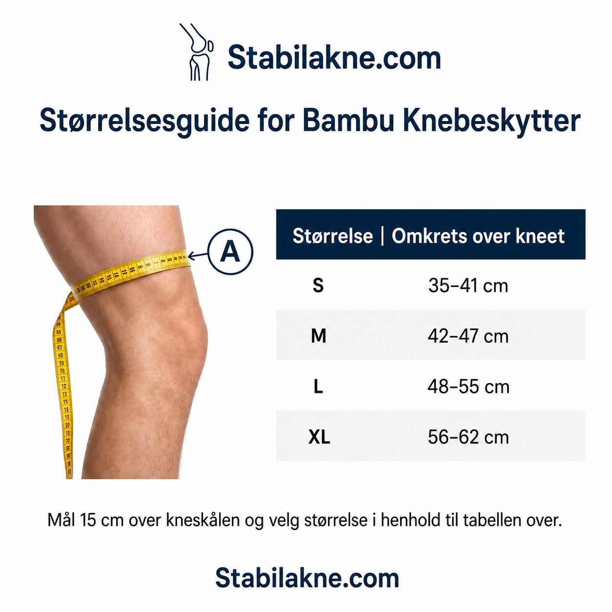 StabilaKne™ – Naturlig lindring for stive og verkende knær