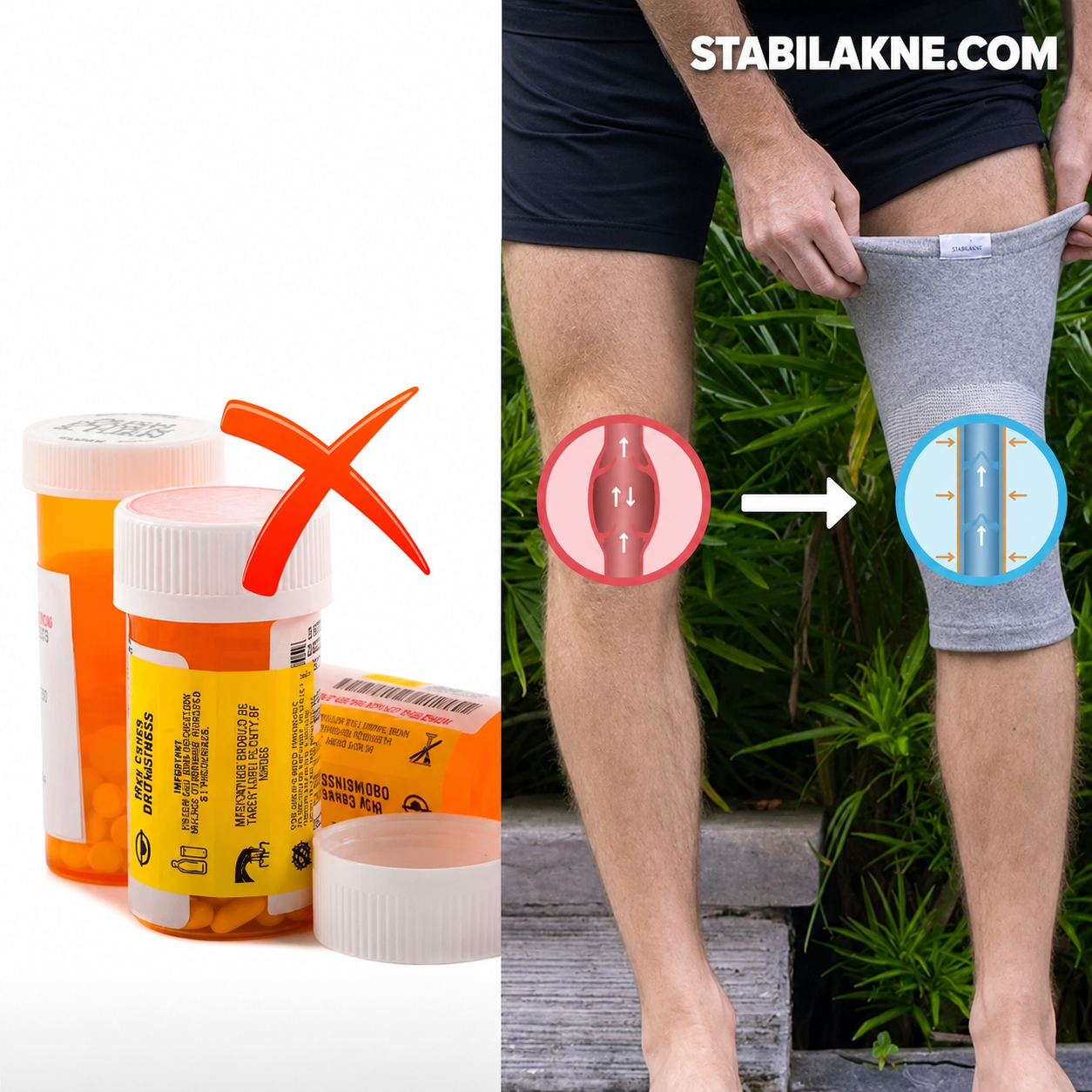 StabilaKne™ – Naturlig lindring for stive og verkende knær